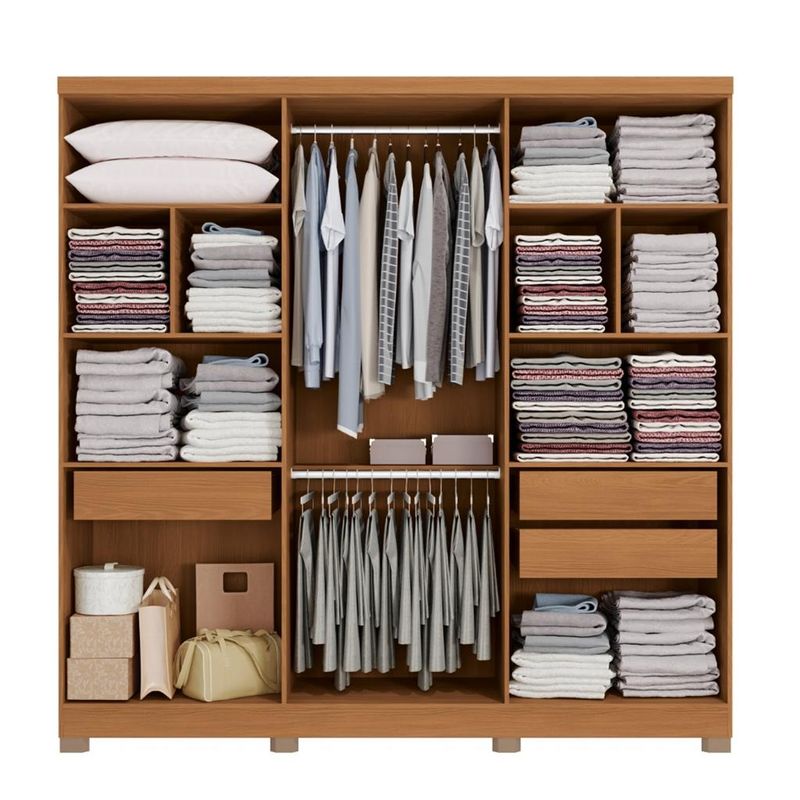 Guarda-Roupa-Casal-com-Espelho-6-Portas-3-Gavetas-CBJ559-Kappesberg