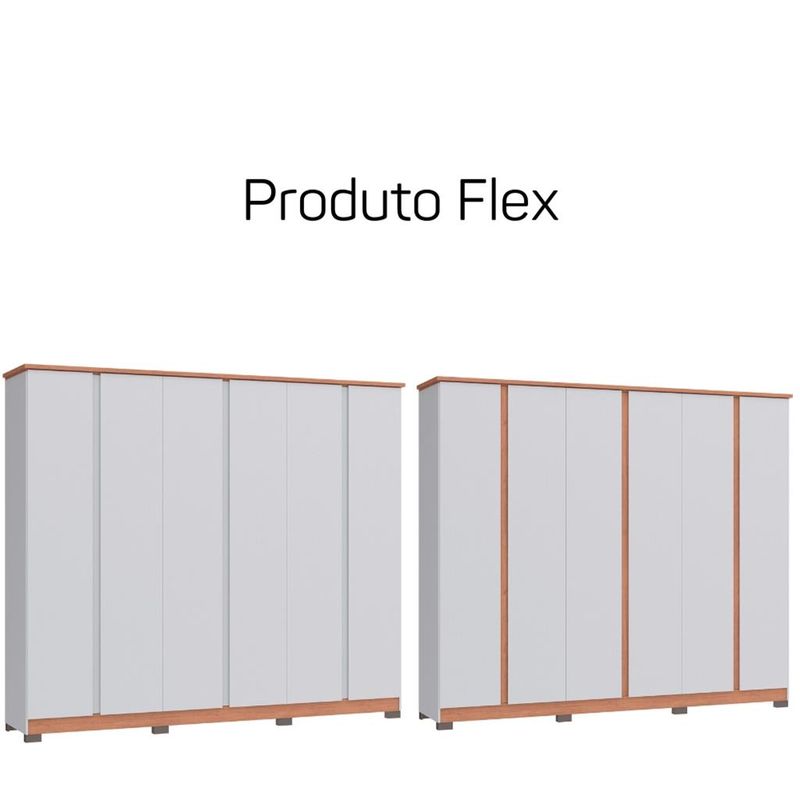 Guarda-Roupa-Casal-6-Portas-4-Gavetas-Zeus-Moveis-Castro