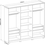 Guarda-Roupa-Casal-6-Portas-4-Gavetas-Zeus-Moveis-Castro