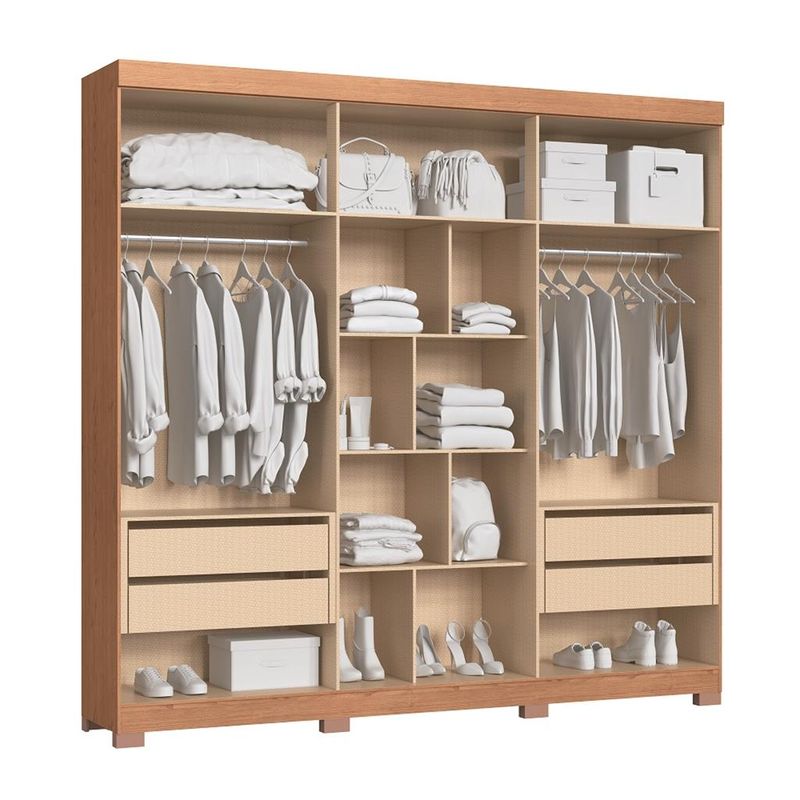 Guarda-Roupa-Casal-6-Portas-4-Gavetas-Eros-Moveis-Castro