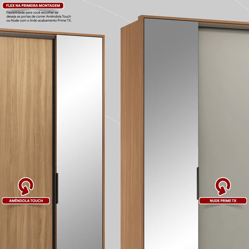 Guarda-Roupa-Casal-2-Espelho-4-Portas-Flex-4-Gavetas-Laredo-Demartez