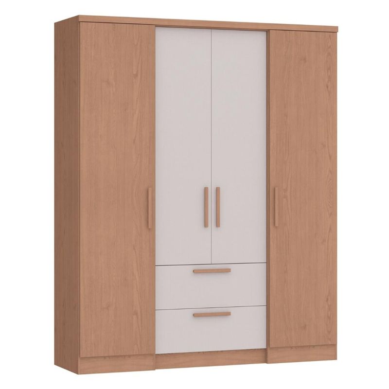 Guarda-Roupas-Solteiro-4-Portas-2-Gavetas-Aspen-Moveis-Castro