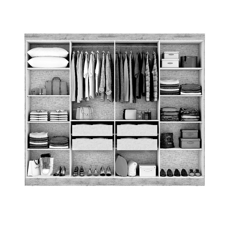 Guarda-Roupa-Casal-8-Portas-4-Gavetas-Paris-Maxel-Moveis