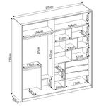 Guarda-Roupa-Solteiro-com-1-Espelho-2-Portas-de-Correr-Flex-Belga-II-Demartez