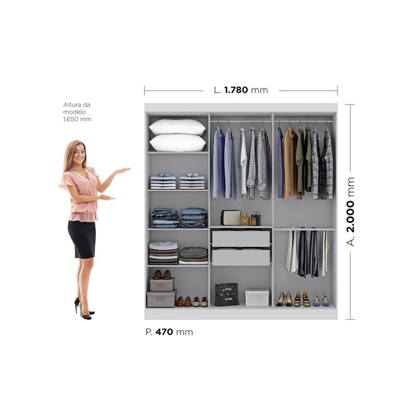Guarda-Roupa-Casal-6-Portas-2-Gavetas-MDF-Genebra-Maxel