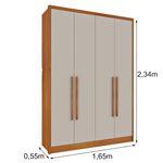 Guarda-Roupa-Solteiro-4-Portas-2-Gavetas-Dinamarca-Tcil