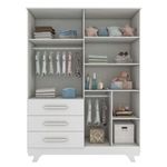 Quarto-Infantil-Guarda-Roupa-e-Berco-Retro--Moveis-Peroba