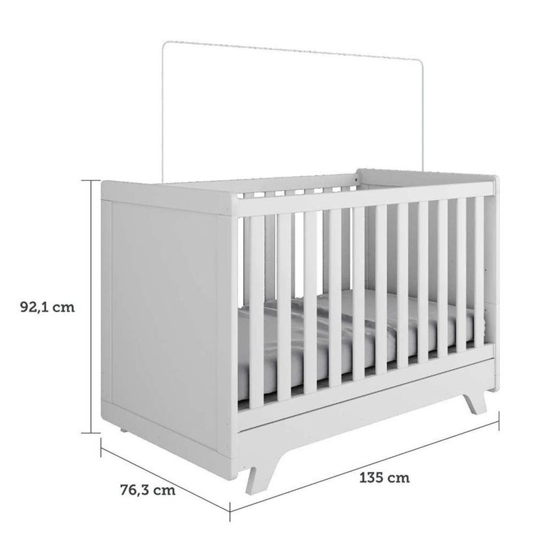 Quarto-Infantil-Guarda-Roupa-e-Berco-Retro--Moveis-Peroba