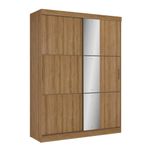 Guarda-Roupa-Solteiro-com-Espelho-2-Portas-de-Correr-2-Gavetas-Comfort-Glass-THB-
