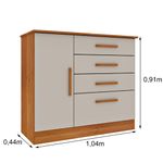 Comoda-4-Gavetas-1-Porta-Chicago-Tcil