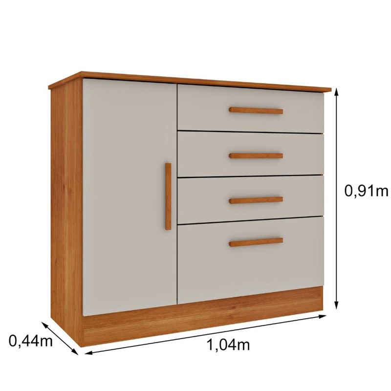 Comoda-4-Gavetas-1-Porta-Chicago-Tcil