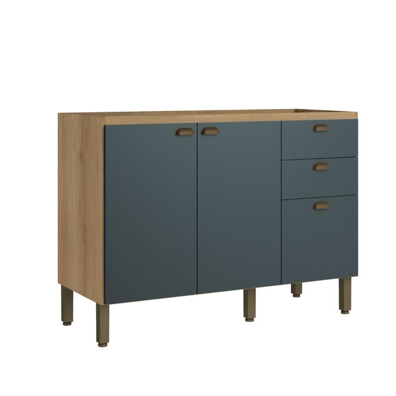 Balcao-2-Portas-3-Gavetas-120cm-sem-Tampo-Finesse-THB