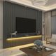 Painel para Tv até 85 Polegadas 230cm Ripado Nobre Gelius