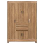 Guarda-Roupa-Casal-6-Portas-2-Gavetas-Ecom-II-Demobile