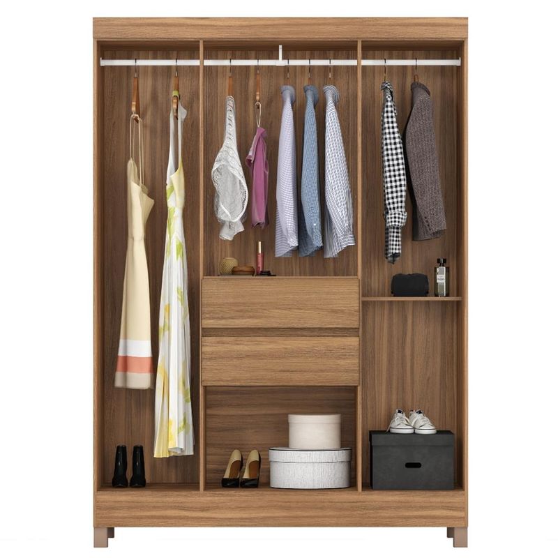 Guarda-Roupa-Casal-6-Portas-2-Gavetas-Ecom-II-Demobile