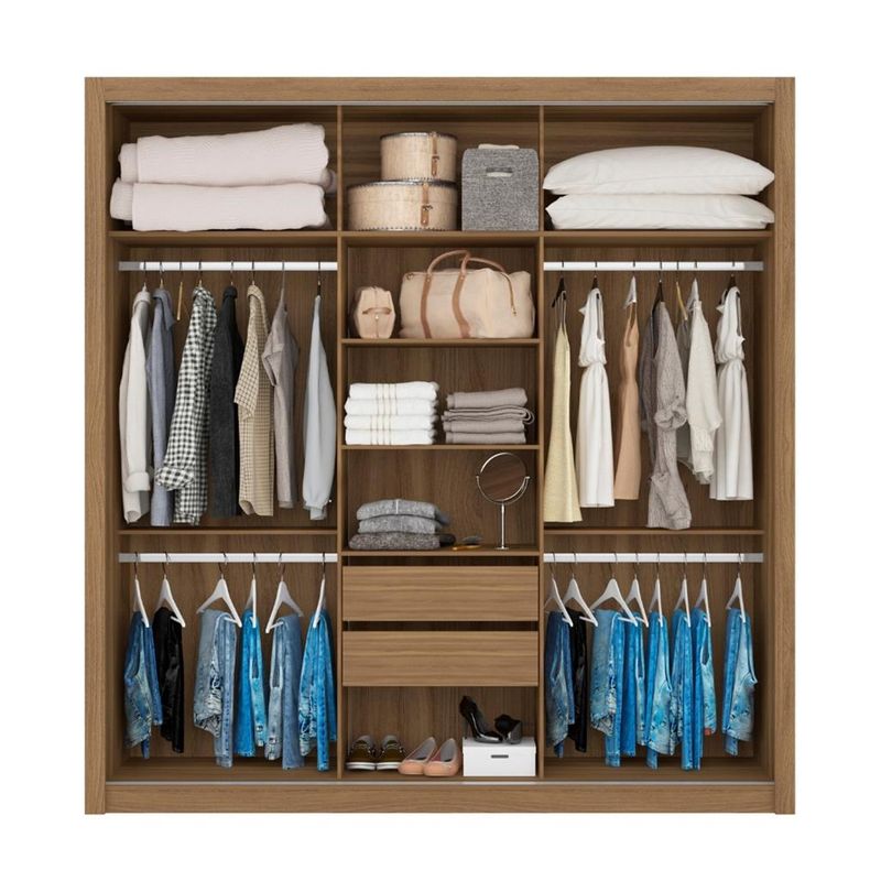 Guarda-Roupa-com-Espelho-3-Portas-de-Correr-Residence-Demobile