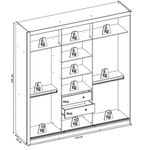 Guarda-Roupa-com-Espelho-3-Portas-de-Correr-Residence-Demobile