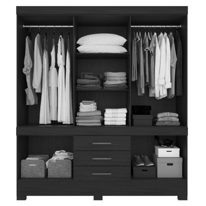 Guarda-Roupa-Casal-10-Portas-3-Gavetas-com-Espelhos-New-Murano-Demobile