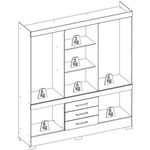 Guarda-Roupa-Casal-10-Portas-3-Gavetas-com-Espelhos-New-Murano-Demobile