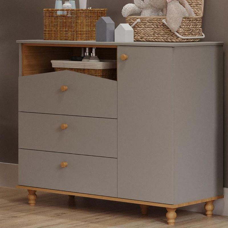 Comoda-Bebe-3-Gavetas-1-Porta-Casinha-Dengo-Permobili