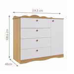 Comoda-de-Bebe-4-Gavetas-Encanto-Permobili