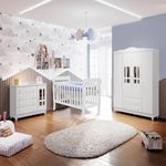Quarto-de-Bebe-Completo-Berco-Mini-Cama-Comoda-4-gavetas-e-Guarda-Roupa-4-portas-Lila-Carolina-Baby