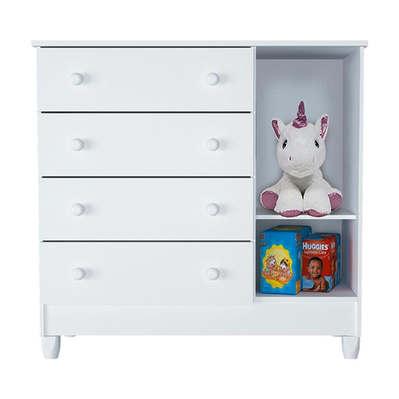 Quarto-de-Bebe-Berco-Mini-Cama-Comoda-4-Gavetas-1-Portas-Lila-Carolina-Baby
