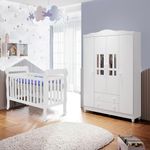Quarto-de-Bebe-Berco-Mini-Cama-e--Guarda-Roupa-4-Portas-Lila-Carolina-Baby