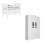 Quarto-de-Bebe-Berco-Mini-Cama-e--Guarda-Roupa-4-Portas-Lila-Carolina-Baby