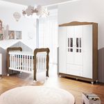 Quarto-de-Bebe-Berco-Mini-Cama-e--Guarda-Roupa-4-Portas-Lila-Carolina-Baby