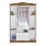 Quarto-de-Bebe-Berco-Mini-Cama-e--Guarda-Roupa-4-Portas-Lila-Carolina-Baby