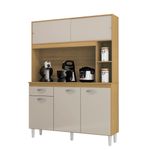 Cozinha Compacta 5 Portas 1 Gaveta 120cm Duda Poquema