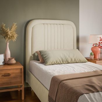 Cabeceira Estofada 100cm Veloplus Chicago Dobuê