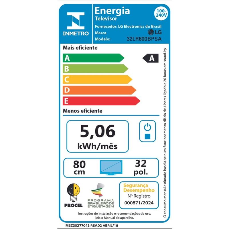Smart-TV-LG-32-Polegadas-HD-32LR600B