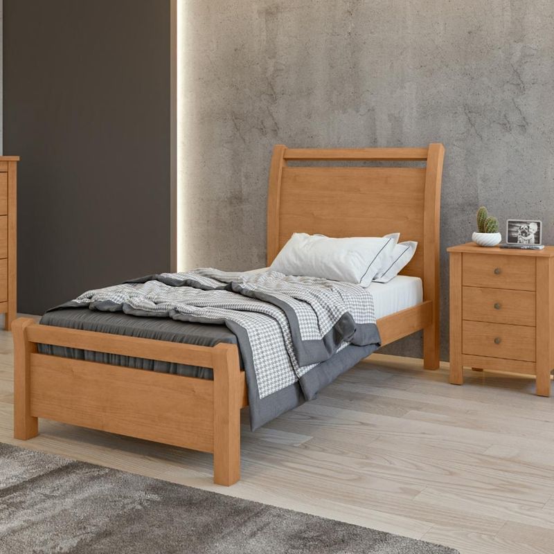Cama Solteiro 90cm Reali Lopas