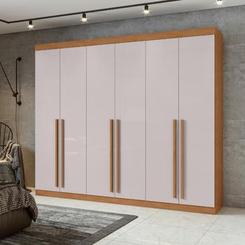 Guarda Roupa Casal 6 Portas Bertha Lopas