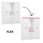 Guarda-Roupa-Solteiro-4-Portas-2-Gavetas-Flex-Lord-Demobile