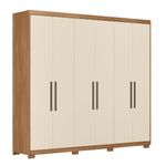 Guarda-Roupa-Casal-6-Portas-4-Gavetas-com-Pes-Venice-Demobile