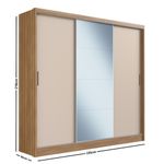 Guarda-Roupa-Casal-com-Espelho-3-Portas-de-Correr-2-Gavetas-Dalila-Demobile