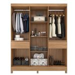 Guarda-Roupa-Casal-6-Portas-2-Gavetas-Maua-Demobile