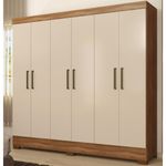 Guara-Roupa-Casal-6-Portas-2-Gavetas-Verso-Demobile