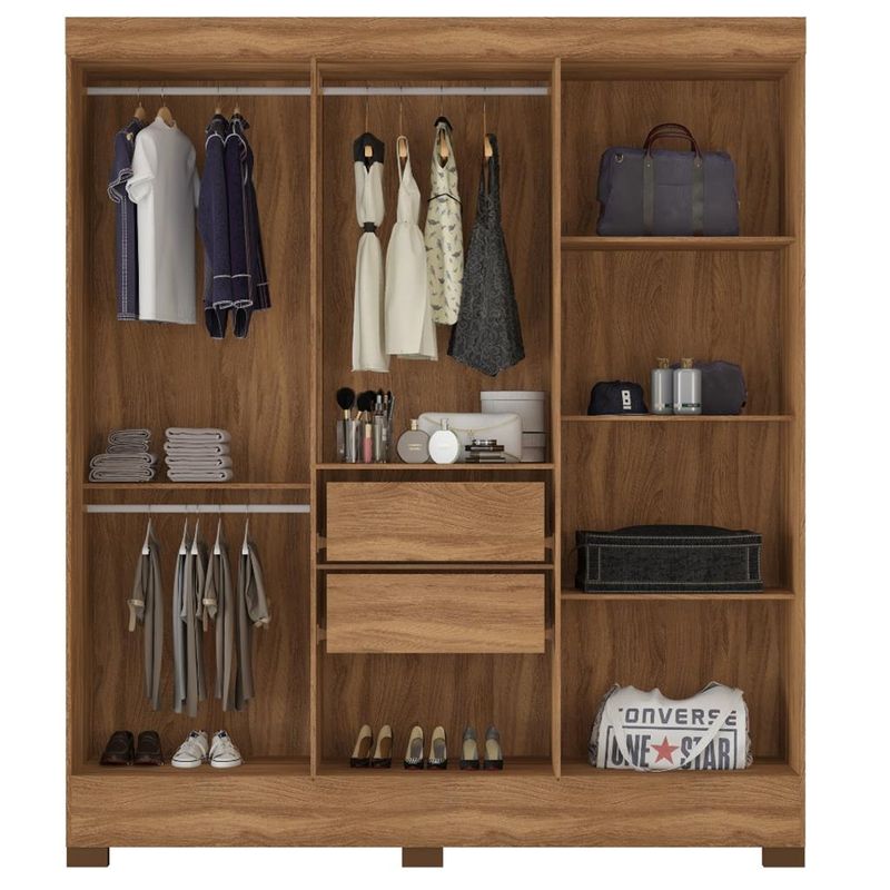 Guara-Roupa-Casal-6-Portas-2-Gavetas-Verso-Demobile
