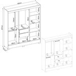 Guara-Roupa-Casal-6-Portas-2-Gavetas-Verso-Demobile