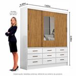 Guarda-Roupa-Casal-com-Espelho-3-Portas-de-Correr-9-Gavetas-Sevilha-Carioca-Moveis