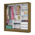 Guarda-Roupa-Casal-com-Espelho-3-Portas-de-Correr-3-Gavetas-Santiago-Carioca-Moveis