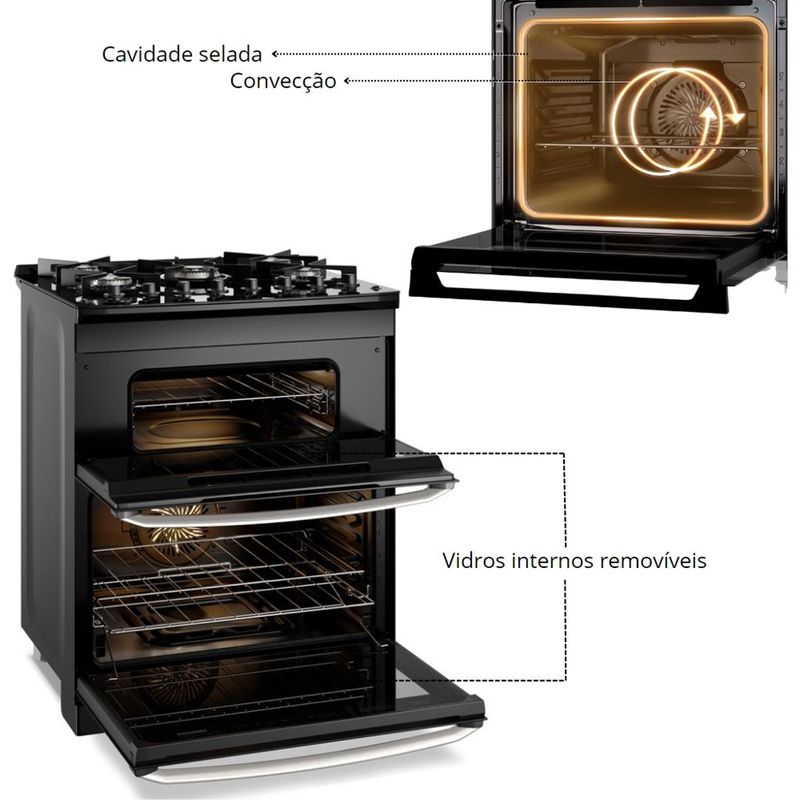 Fogao-5-Bocas-Electrolux-Experience-FE5DP-com-Mesa-de-Vidro