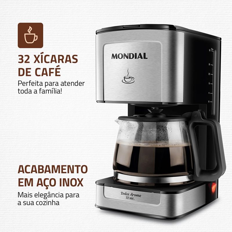 Cafeteira-Eletrica-Mondial-Dolce-Arome-C-44-32X-SI