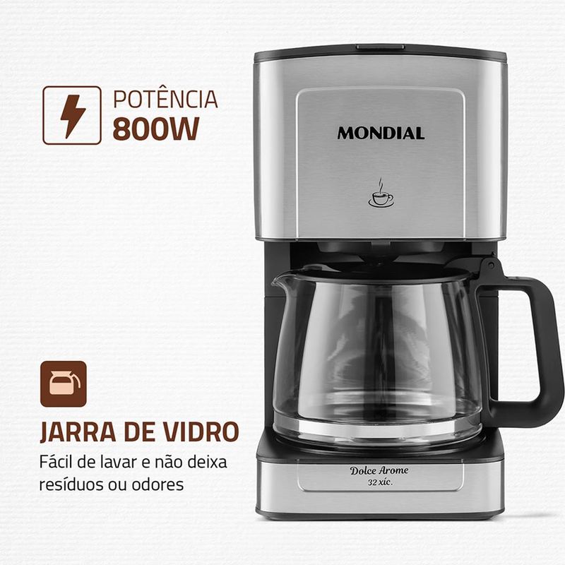 Cafeteira-Eletrica-Mondial-Dolce-Arome-C-44-32X-SI