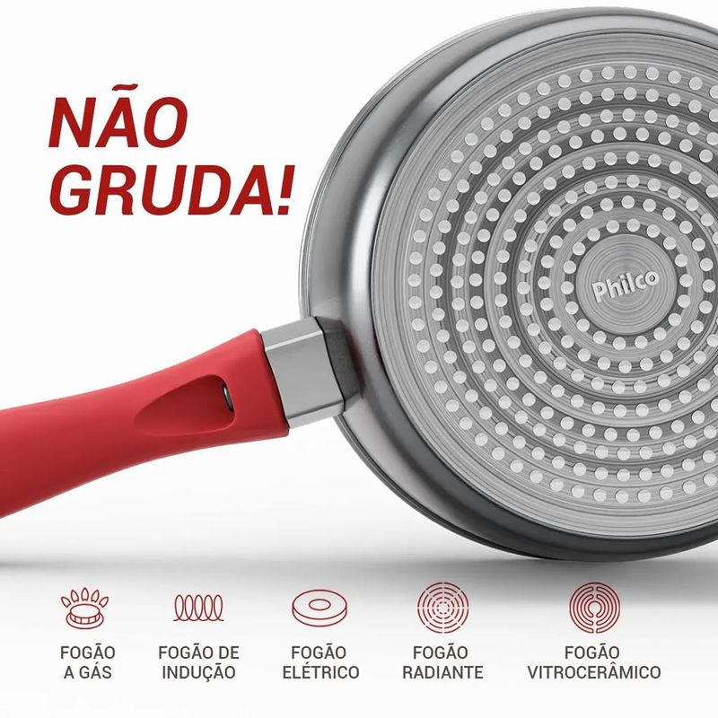 Frigideira-Philco-PPH240AFR-Revestimento-Redstone-17L