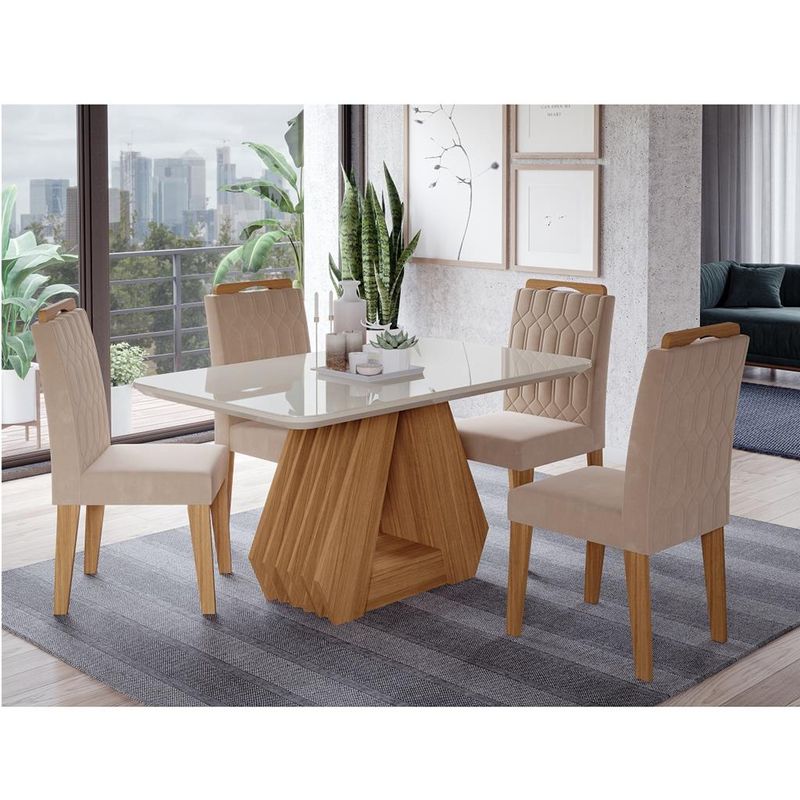 Conjunto-Sala-de-Jantar-Mesa-Agata--130cm-4-cadeiras-Paola-Cimol-